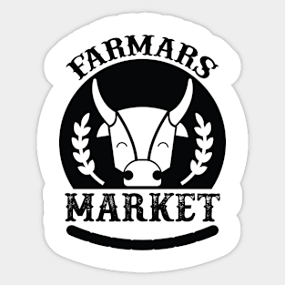 Farmars Market T Shirt For Women Men Sticker